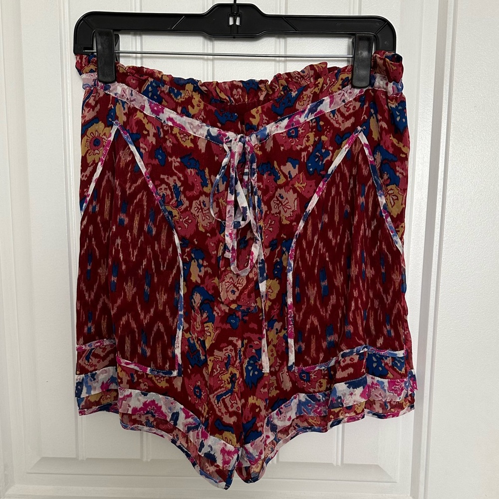 Isabel Marant Étoile Riolmy Abstract Patterned Mini Shorts - Picture 11 of 14